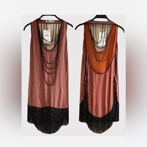 ZARA Beaded Halter Top Limited Edition